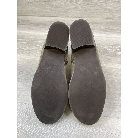 Vionic Joslyn Women's Bootie Biker Ankle Side Zip Heel Boot Leather Gray 9 Shoes - Picture 6 of 13